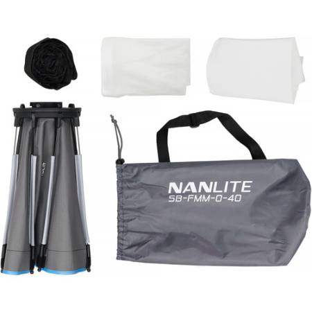 Nanlite SB-FMM-O-60 softbox oktagonalny, 40 cm, mocowanie FM_Zawartość zestawu_4